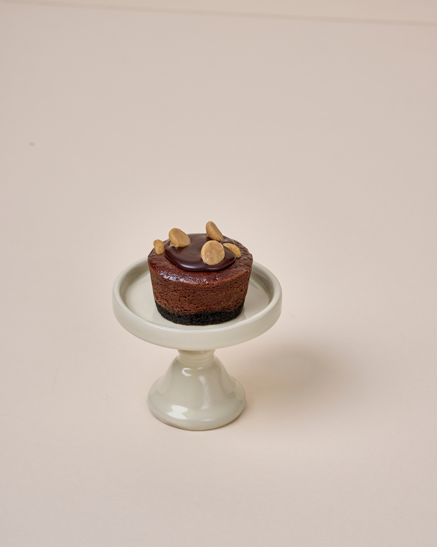 Choco Peanut Butter Mini Cheesecake