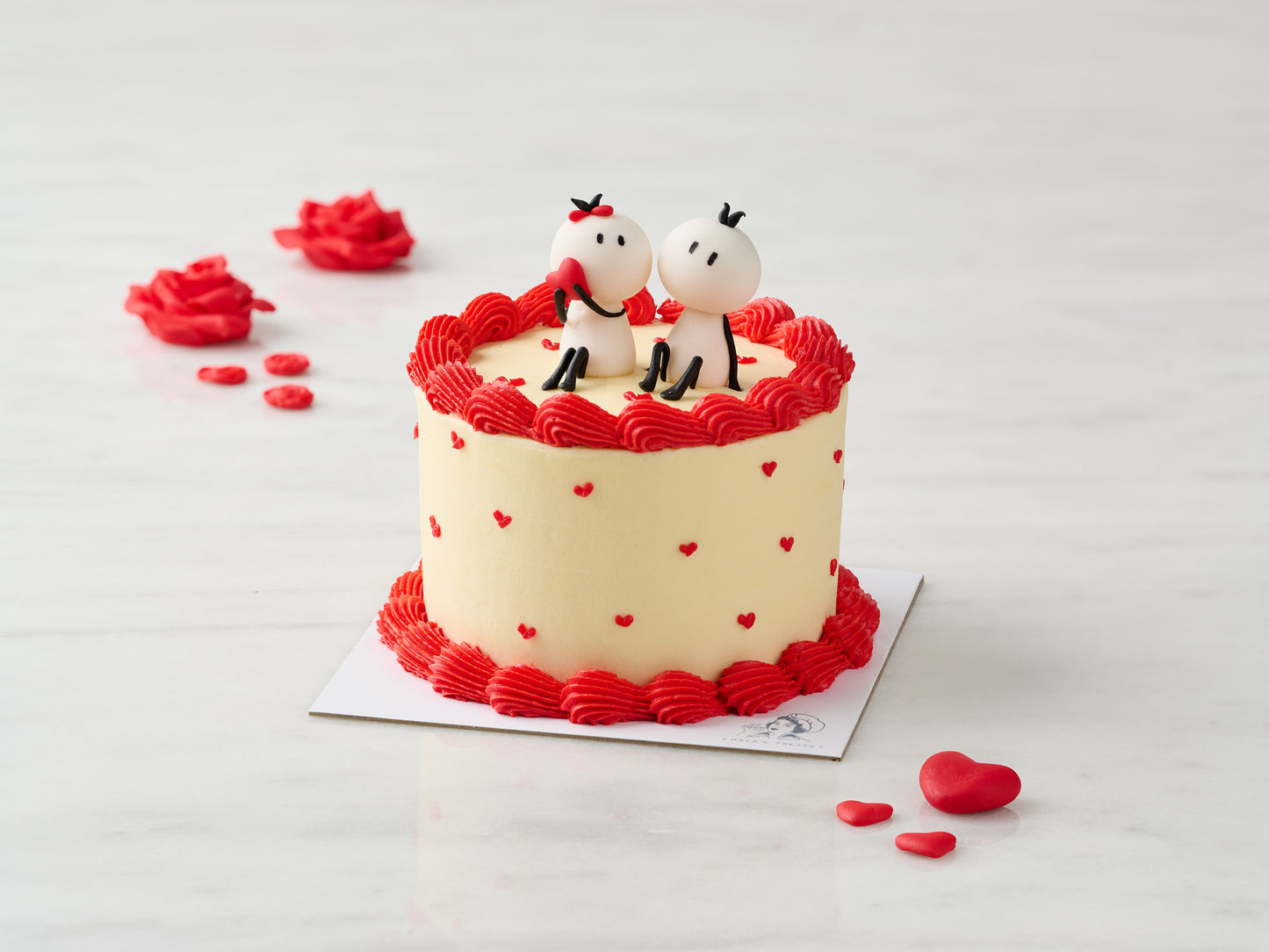 Heart to Heart Cake