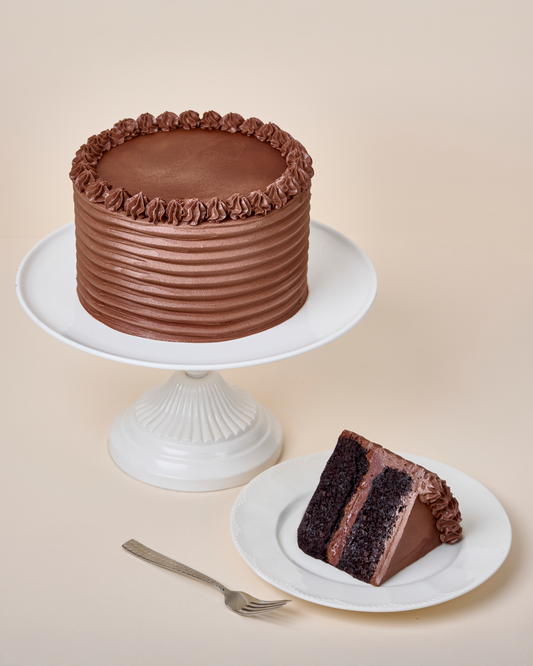 Triple Chocolate Fudge Cake