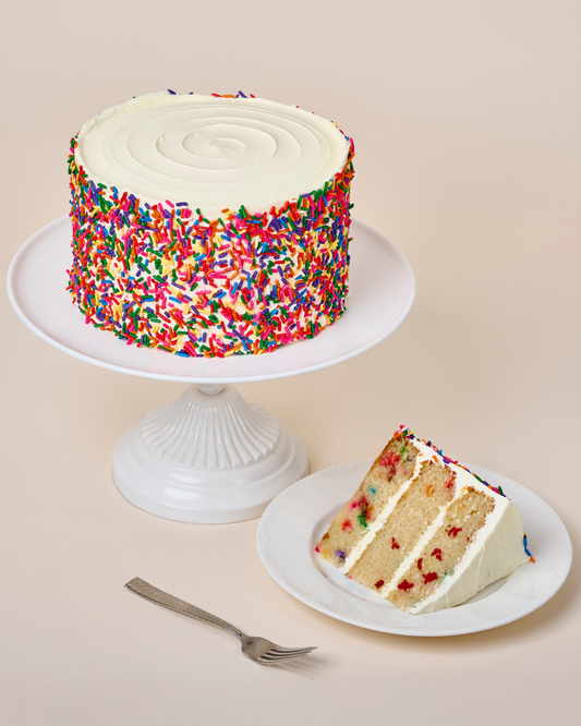 Vanilla Sprinkle Cake