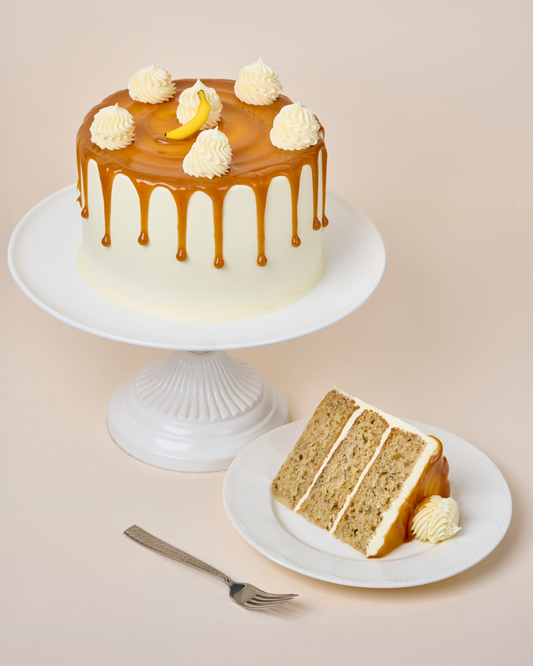Banana Caramel Cake