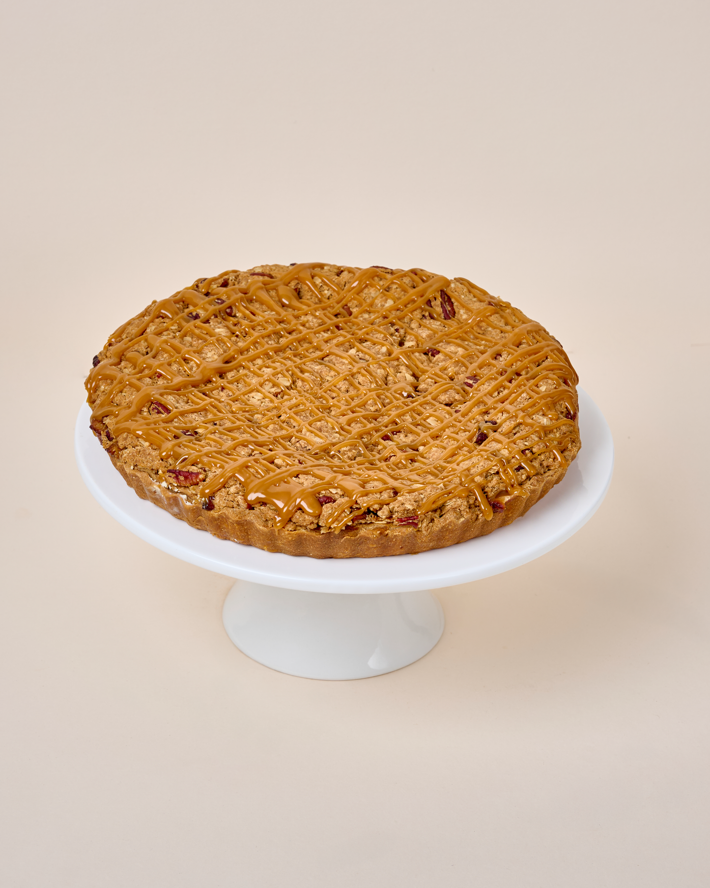 Caramel Apple Pecan Tart