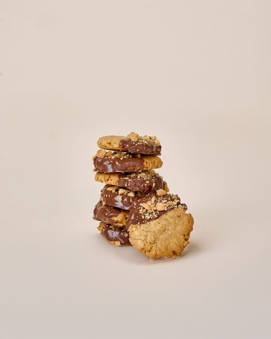 RSF Peanut Butter Chocolate Oat Cookies